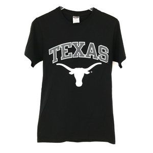 Texas Longhorns Mens Shirt Small Black Short Sleeve NCAA UT College Football